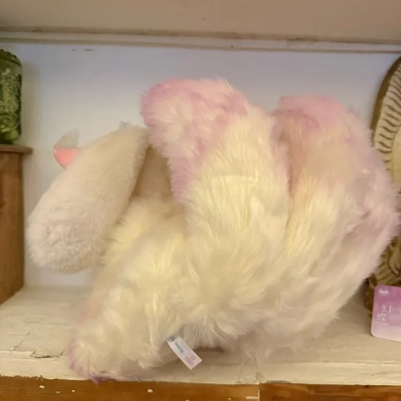 Tutulong 400% Fantasy Creature Stuffed Animal Plush - Pink White Purple Bunny - Picture 5 of 14
